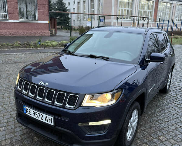 Синий Джип Компас, объемом двигателя 2.4 л и пробегом 106 тыс. км за 13700 $, фото 1 на Automoto.ua