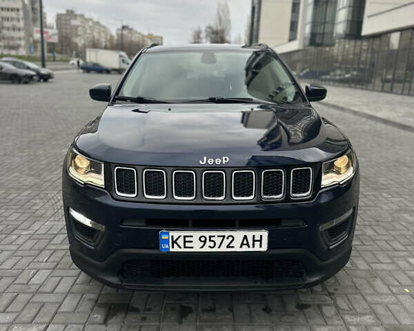 Синий Джип Компас, объемом двигателя 2.4 л и пробегом 106 тыс. км за 13900 $, фото 1 на Automoto.ua