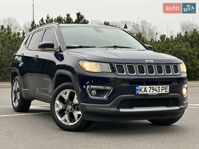 Синий Джип Компас, объемом двигателя 2.36 л и пробегом 147 тыс. км за 14999 $, фото 1 на Automoto.ua