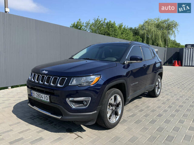 Синий Джип Компас, объемом двигателя 2.36 л и пробегом 101 тыс. км за 15500 $, фото 1 на Automoto.ua