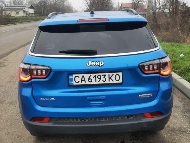 Синий Джип Компас, объемом двигателя 2.4 л и пробегом 191 тыс. км за 16000 $, фото 2 на Automoto.ua