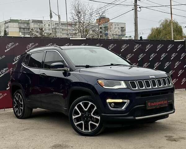 Синий Джип Компас, объемом двигателя 2.4 л и пробегом 121 тыс. км за 16800 $, фото 1 на Automoto.ua