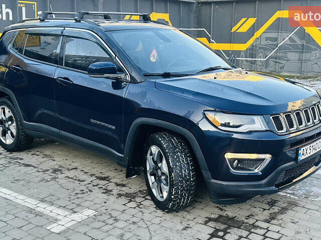 Синий Джип Компас, объемом двигателя 2.36 л и пробегом 79 тыс. км за 15300 $, фото 2 на Automoto.ua