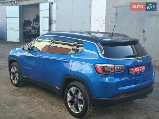 Синий Джип Компас, объемом двигателя 2.4 л и пробегом 138 тыс. км за 15800 $, фото 7 на Automoto.ua