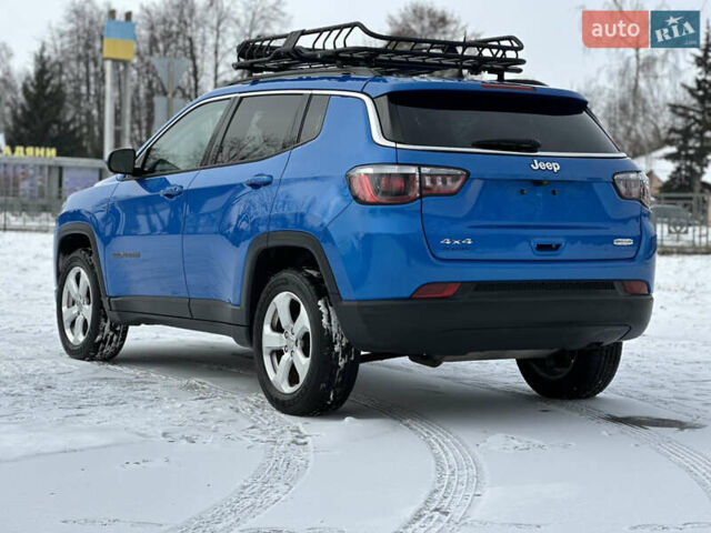 Синій Джип Compass, об'ємом двигуна 2.4 л та пробігом 81 тис. км за 16500 $, фото 10 на Automoto.ua