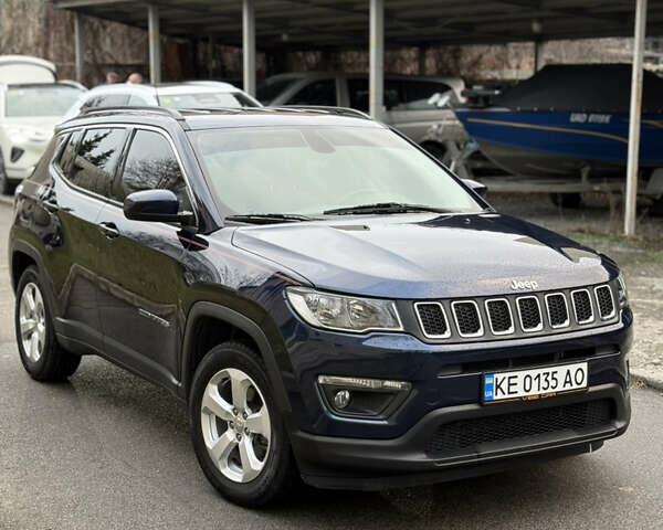 Синий Джип Компас, объемом двигателя 2.4 л и пробегом 119 тыс. км за 13900 $, фото 1 на Automoto.ua