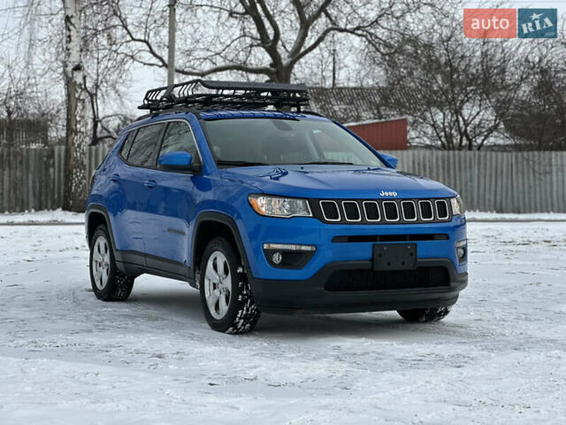 Синій Джип Compass, об'ємом двигуна 2.4 л та пробігом 81 тис. км за 16500 $, фото 1 на Automoto.ua