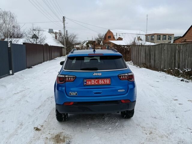 Синий Джип Компас, объемом двигателя 2.4 л и пробегом 74 тыс. км за 15200 $, фото 1 на Automoto.ua