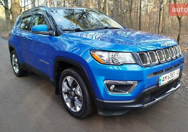 Синий Джип Компас, объемом двигателя 2.36 л и пробегом 102 тыс. км за 16300 $, фото 2 на Automoto.ua