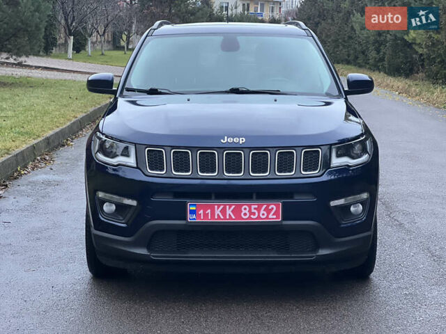 Синий Джип Компас, объемом двигателя 2.4 л и пробегом 64 тыс. км за 14700 $, фото 1 на Automoto.ua