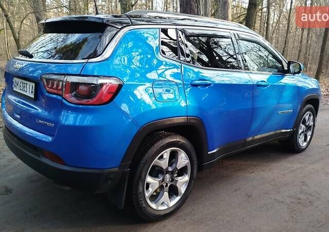 Синий Джип Компас, объемом двигателя 2.36 л и пробегом 102 тыс. км за 16300 $, фото 4 на Automoto.ua