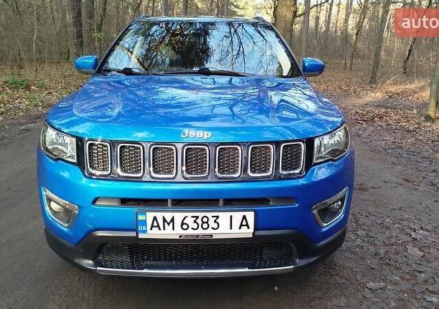 Синий Джип Компас, объемом двигателя 2.36 л и пробегом 102 тыс. км за 16300 $, фото 1 на Automoto.ua
