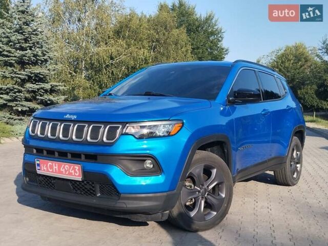 Синий Джип Компас, объемом двигателя 2.36 л и пробегом 74 тыс. км за 18300 $, фото 1 на Automoto.ua