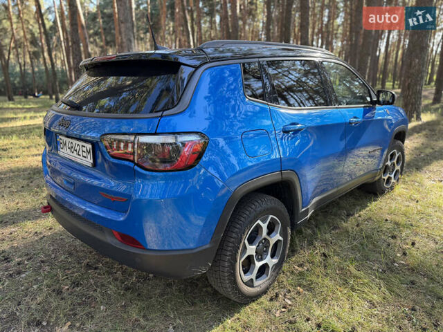 Синий Джип Компас, объемом двигателя 2.36 л и пробегом 54 тыс. км за 21200 $, фото 4 на Automoto.ua