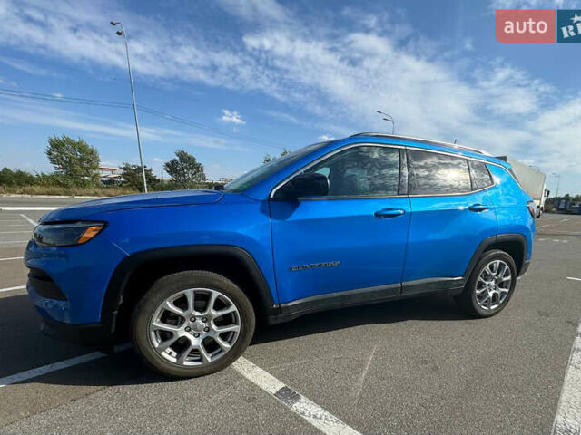 Синий Джип Компас, объемом двигателя 2.36 л и пробегом 65 тыс. км за 23000 $, фото 1 на Automoto.ua