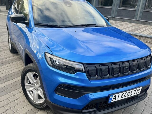 Синий Джип Компас, объемом двигателя 2.4 л и пробегом 60 тыс. км за 20700 $, фото 1 на Automoto.ua