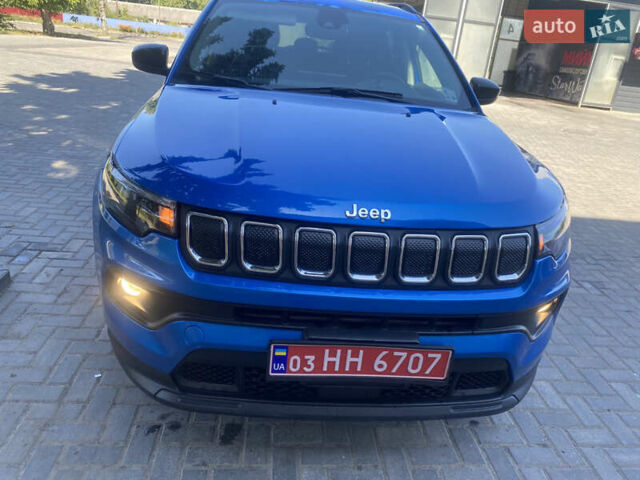 Синий Джип Компас, объемом двигателя 2.36 л и пробегом 44 тыс. км за 19300 $, фото 1 на Automoto.ua
