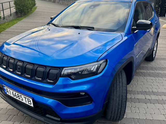 Синий Джип Компас, объемом двигателя 2.4 л и пробегом 60 тыс. км за 20700 $, фото 1 на Automoto.ua