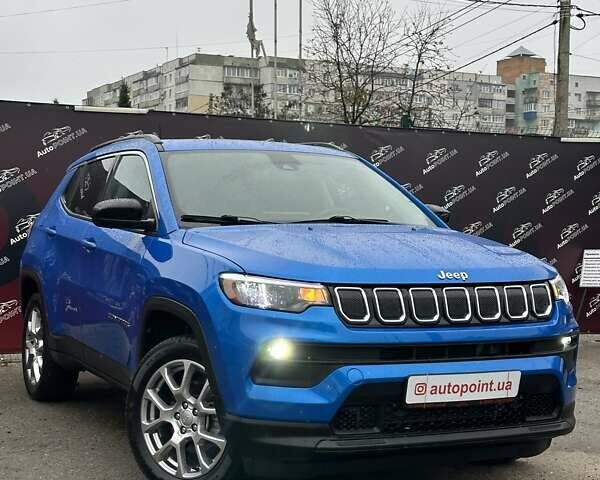 Синий Джип Компас, объемом двигателя 2.4 л и пробегом 119 тыс. км за 18500 $, фото 2 на Automoto.ua