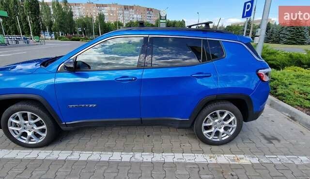 Синій Джип Compass, об'ємом двигуна 2.4 л та пробігом 79 тис. км за 19200 $, фото 12 на Automoto.ua