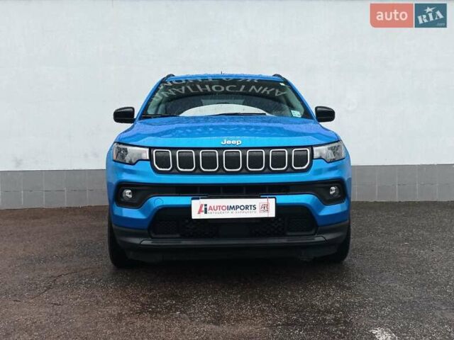 Синий Джип Компас, объемом двигателя 2.36 л и пробегом 45 тыс. км за 19900 $, фото 1 на Automoto.ua