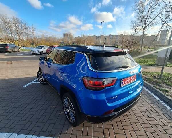 Синій Джип Compass, об'ємом двигуна 2 л та пробігом 75 тис. км за 20999 $, фото 21 на Automoto.ua