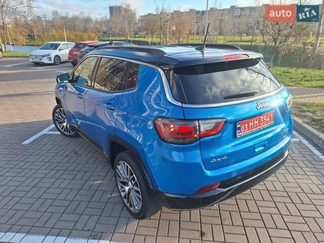 Синій Джип Compass, об'ємом двигуна 2 л та пробігом 75 тис. км за 20999 $, фото 20 на Automoto.ua