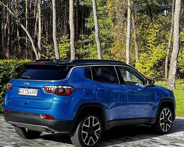 Синий Джип Компас, объемом двигателя 2 л и пробегом 28 тыс. км за 21200 $, фото 22 на Automoto.ua