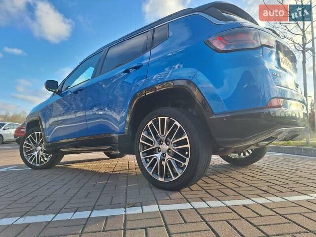 Синій Джип Compass, об'ємом двигуна 2 л та пробігом 75 тис. км за 20999 $, фото 1 на Automoto.ua