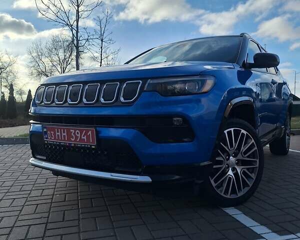 Синій Джип Compass, об'ємом двигуна 2 л та пробігом 75 тис. км за 20999 $, фото 8 на Automoto.ua