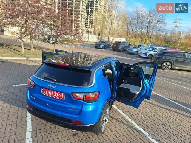 Синій Джип Compass, об'ємом двигуна 2 л та пробігом 75 тис. км за 20999 $, фото 18 на Automoto.ua