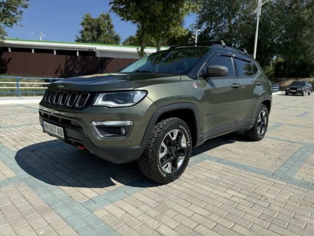 Зеленый Джип Компас, объемом двигателя 2.4 л и пробегом 99 тыс. км за 16999 $, фото 1 на Automoto.ua