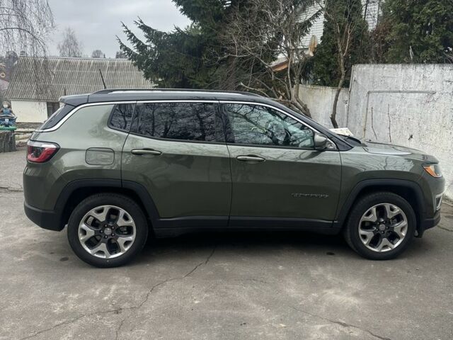 Зеленый Джип Компас, объемом двигателя 2.4 л и пробегом 137 тыс. км за 16200 $, фото 1 на Automoto.ua