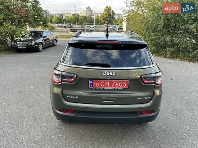 Зеленый Джип Компас, объемом двигателя 2.36 л и пробегом 78 тыс. км за 17300 $, фото 7 на Automoto.ua
