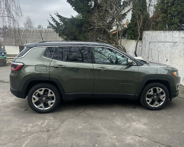Зеленый Джип Компас, объемом двигателя 2.36 л и пробегом 137 тыс. км за 16200 $, фото 1 на Automoto.ua