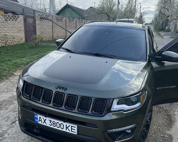 Зеленый Джип Компас, объемом двигателя 2.36 л и пробегом 125 тыс. км за 17700 $, фото 1 на Automoto.ua