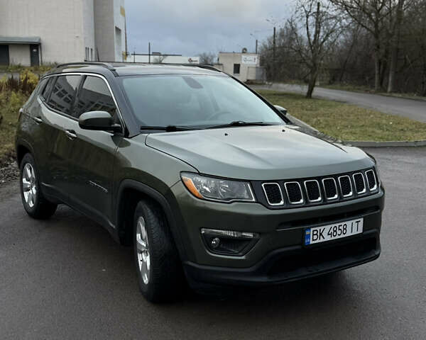 Зеленый Джип Компас, объемом двигателя 2.36 л и пробегом 102 тыс. км за 15300 $, фото 1 на Automoto.ua