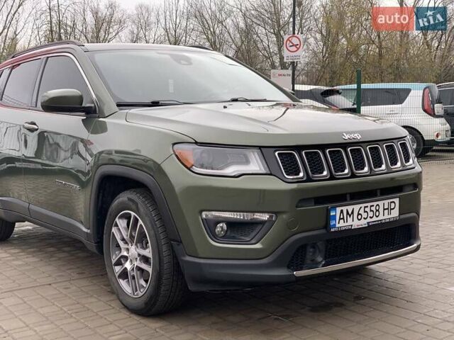 Зелений Джип Compass, об'ємом двигуна 2.4 л та пробігом 100 тис. км за 17499 $, фото 7 на Automoto.ua