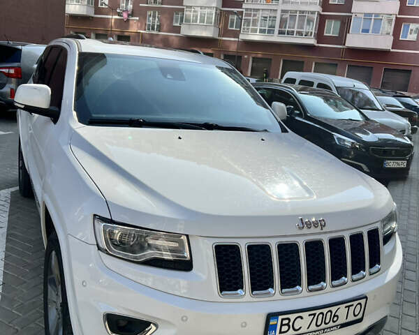 Белый Джип Гранд Чероки, объемом двигателя 2.99 л и пробегом 210 тыс. км за 21600 $, фото 2 на Automoto.ua
