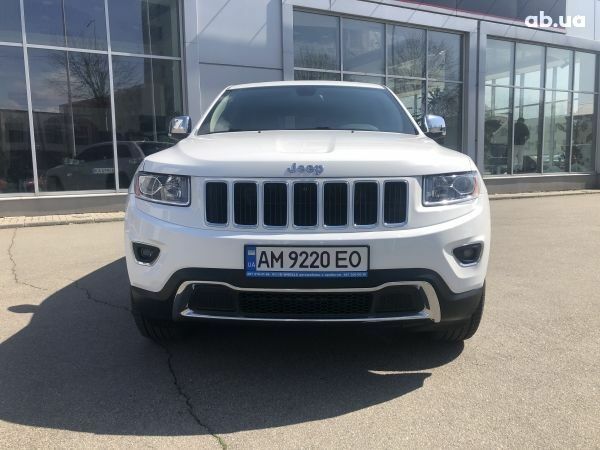 Белый Джип Гранд Чероки, объемом двигателя 3.6 л и пробегом 100 тыс. км за 23900 $, фото 1 на Automoto.ua