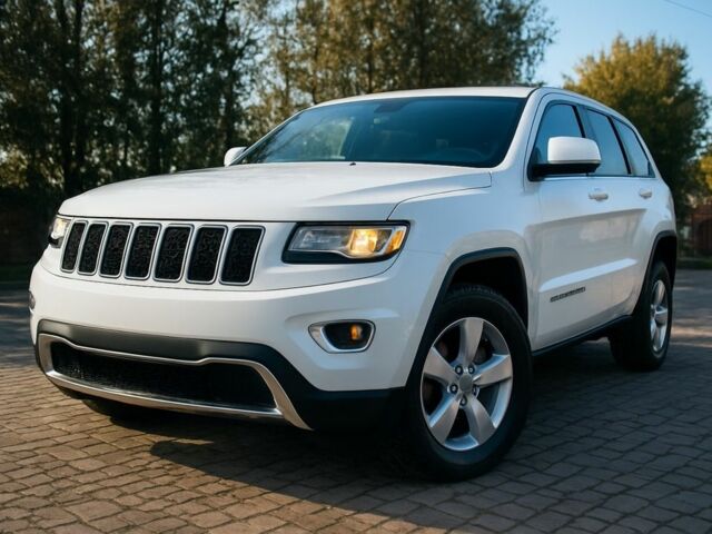 Белый Джип Гранд Чероки, объемом двигателя 3.6 л и пробегом 160 тыс. км за 18000 $, фото 1 на Automoto.ua