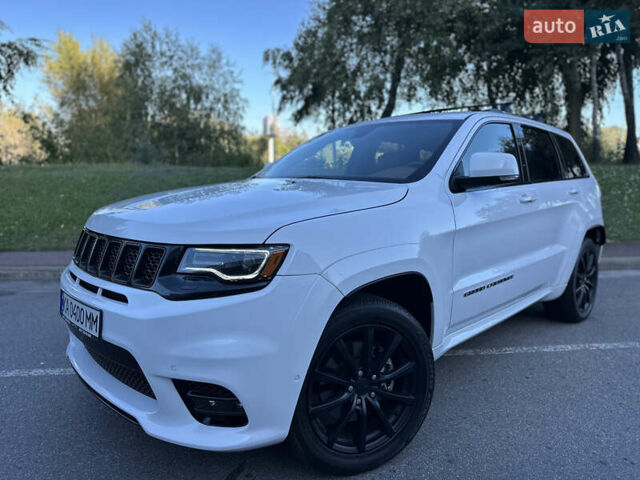 Джип Гранд Чероки 2020 в Киеве на Automoto.ua Белый Джип Гранд Чероки, объемом двигателя 5.7 л и пробегом 43 тыс. км за 35999 $, фото 5 на Automoto.ua