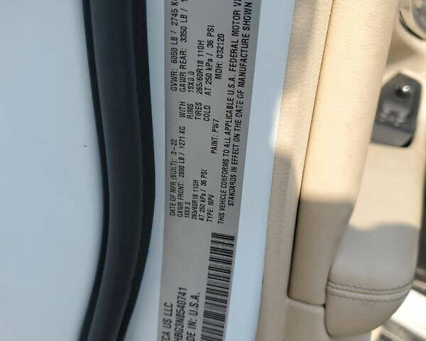 Белый Джип Гранд Чероки, объемом двигателя 0 л и пробегом 69 тыс. км за 25200 $, фото 12 на Automoto.ua