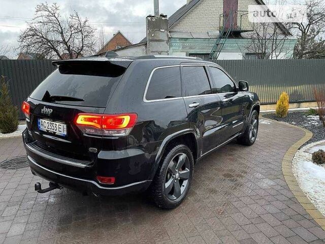 Черный Джип Гранд Чероки, объемом двигателя 3 л и пробегом 120 тыс. км за 12000 $, фото 2 на Automoto.ua