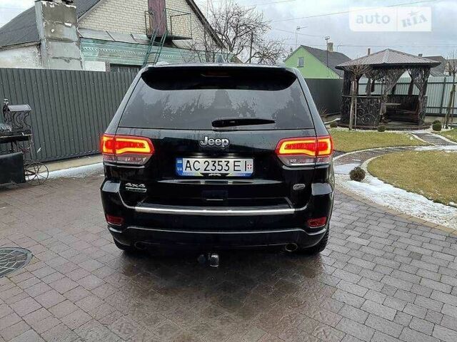 Черный Джип Гранд Чероки, объемом двигателя 3 л и пробегом 120 тыс. км за 12000 $, фото 5 на Automoto.ua