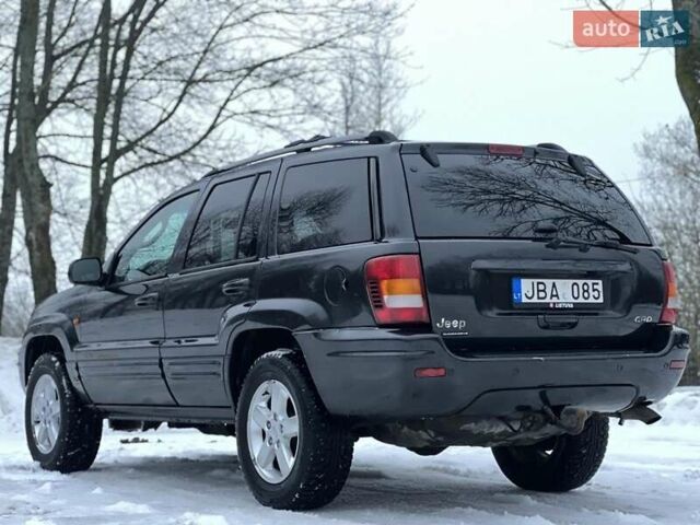 Черный Джип Гранд Чероки, объемом двигателя 2.69 л и пробегом 265 тыс. км за 4000 $, фото 13 на Automoto.ua