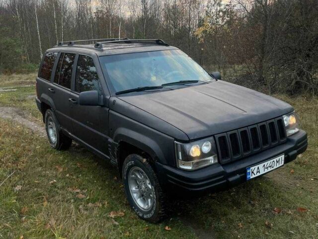 Черный Джип Гранд Чероки, объемом двигателя 4 л и пробегом 400 тыс. км за 2900 $, фото 2 на Automoto.ua