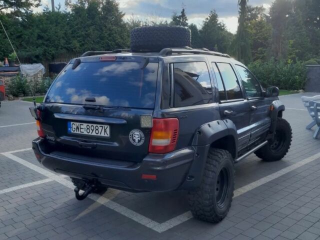 Черный Джип Гранд Чероки, объемом двигателя 2.7 л и пробегом 257 тыс. км за 3200 $, фото 1 на Automoto.ua