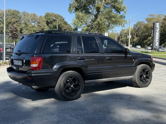 Черный Джип Гранд Чероки, объемом двигателя 4.7 л и пробегом 350 тыс. км за 11000 $, фото 5 на Automoto.ua