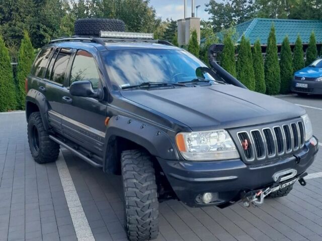 Черный Джип Гранд Чероки, объемом двигателя 2.7 л и пробегом 257 тыс. км за 3200 $, фото 2 на Automoto.ua